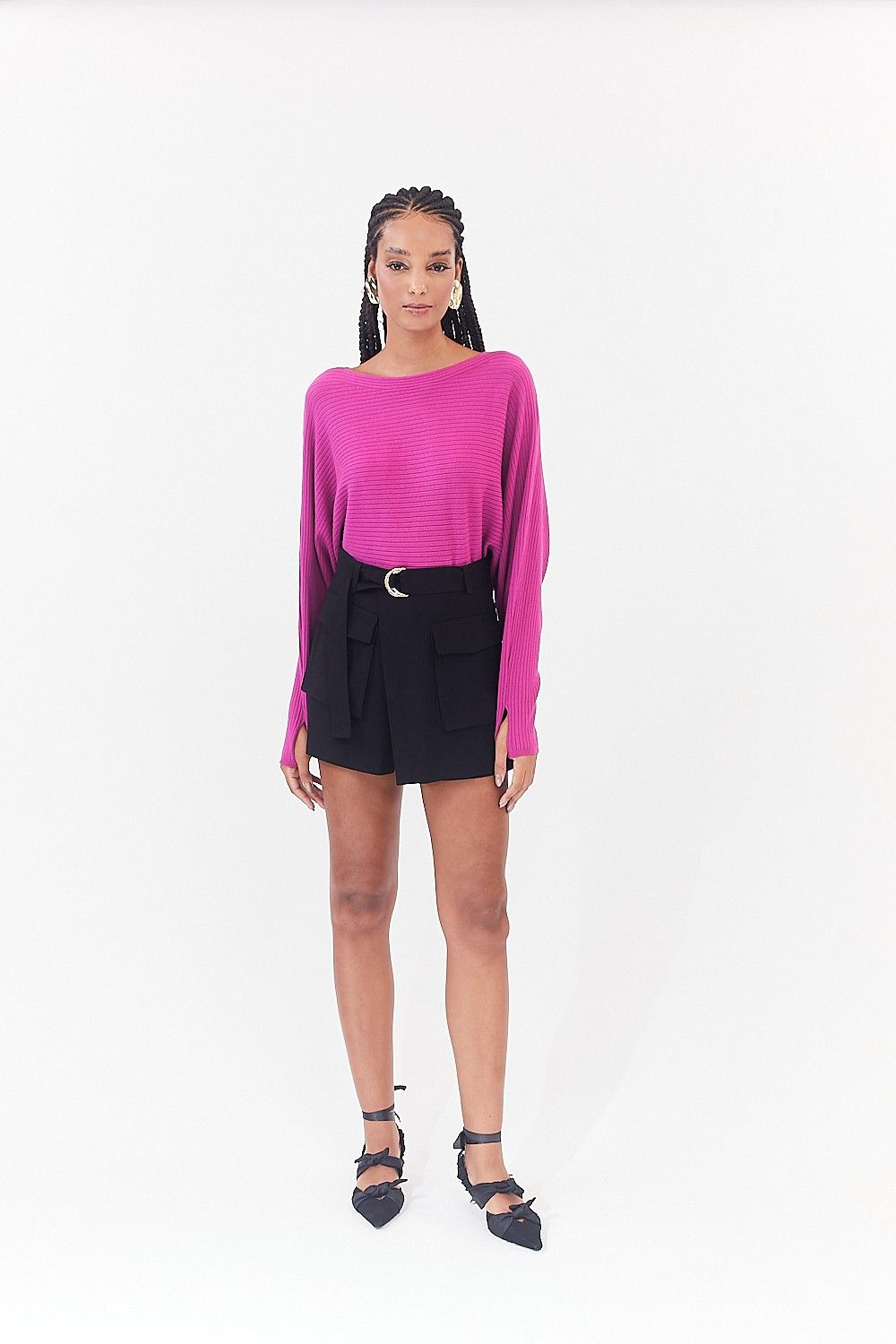 Blusa Manga Morcego Fanny