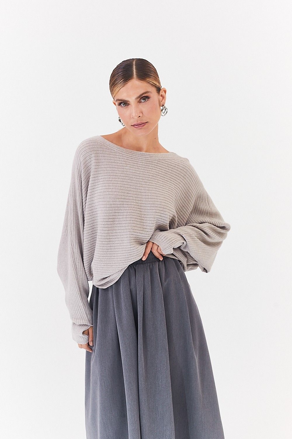 Blusa Manga Morcego Fanny