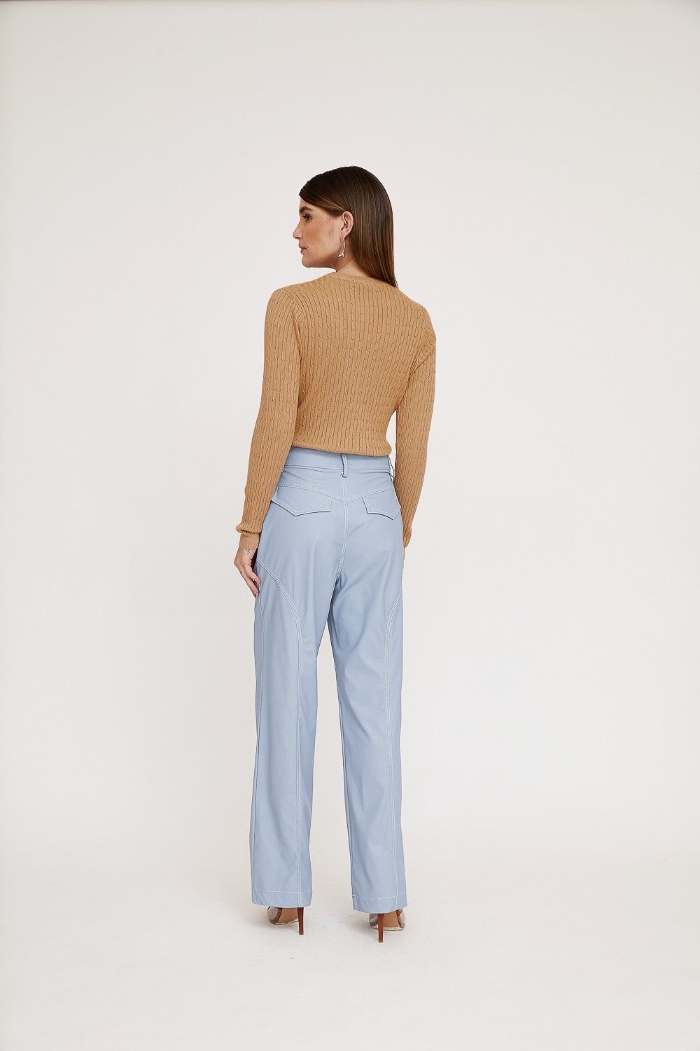Blusa Tricot Nervuras Luana