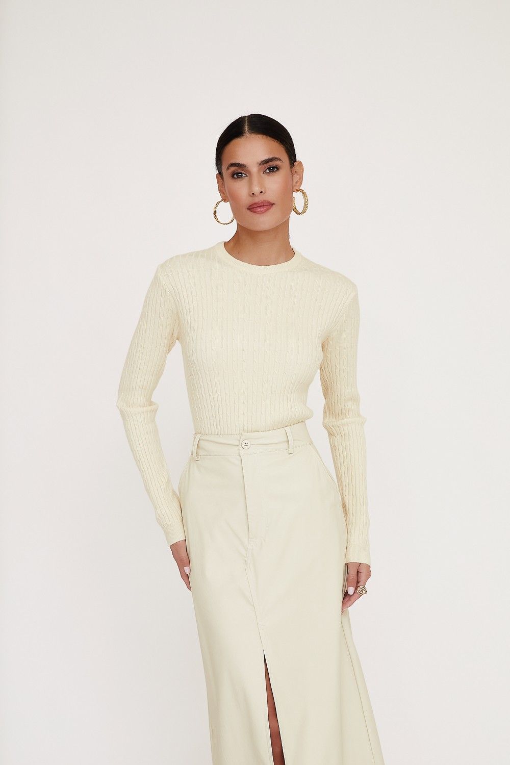 Blusa Tricot Nervuras Luana