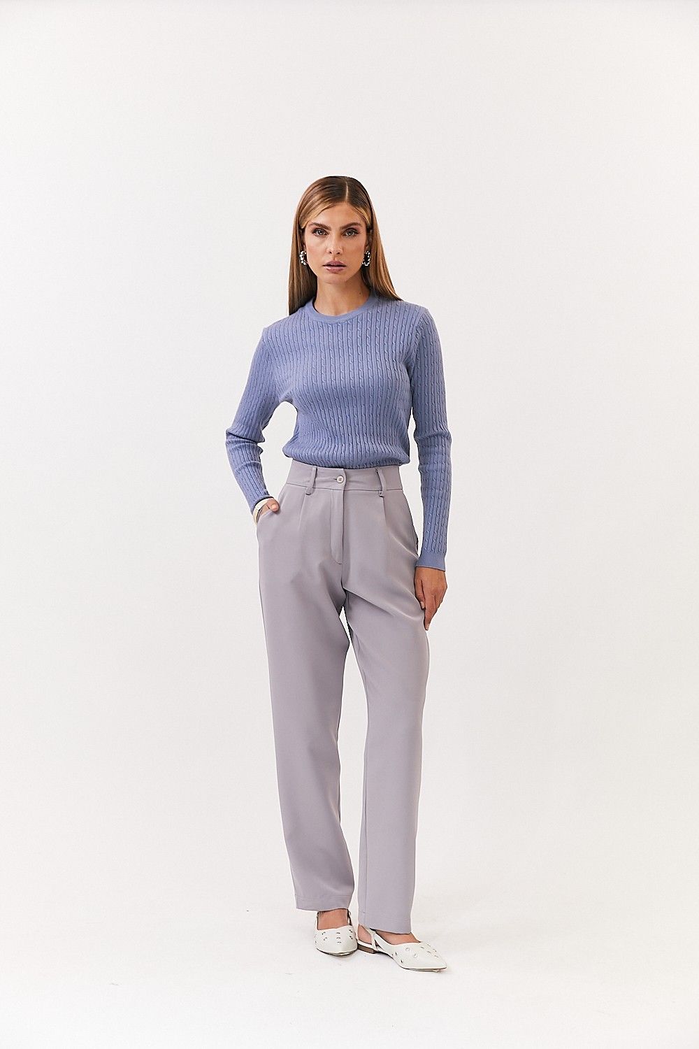 Blusa Tricot Nervuras Luana