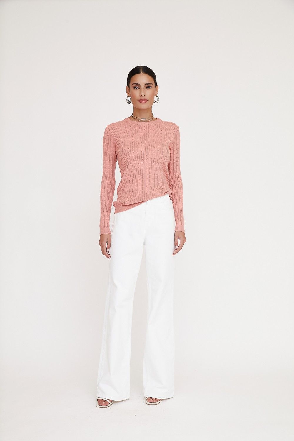 Blusa Tricot Nervuras Luana
