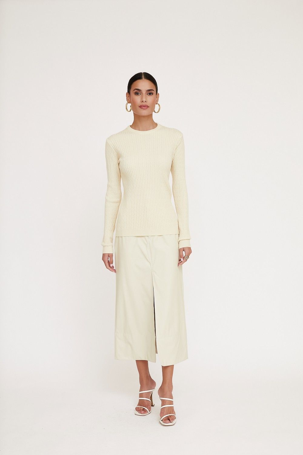 Blusa Tricot Nervuras Luana