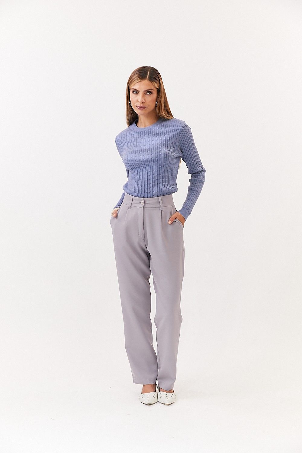 Blusa Tricot Nervuras Luana