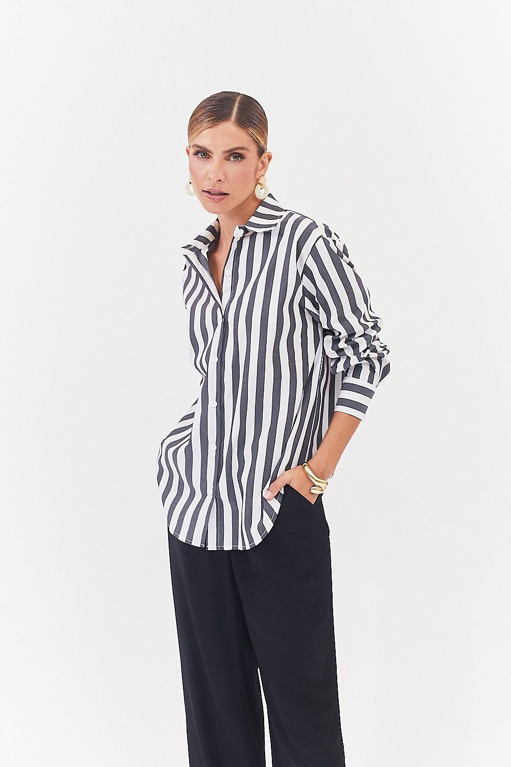 Camisa Listrada Juliette