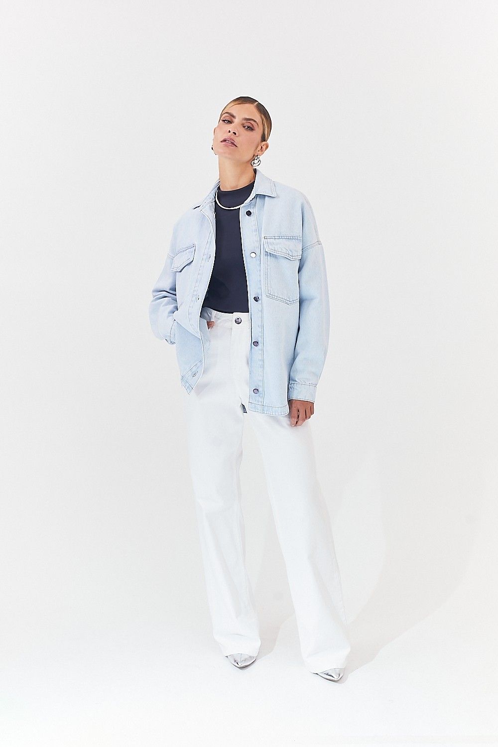 Jaqueta Jeans Oversize Darwen