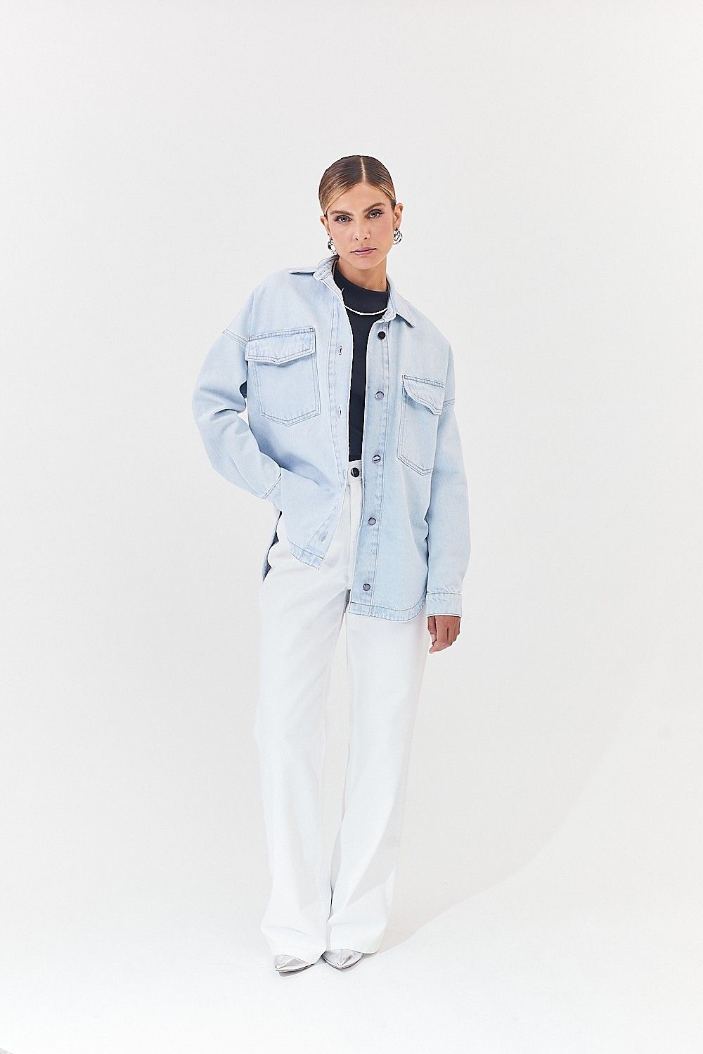 Jaqueta Jeans Oversize Darwen
