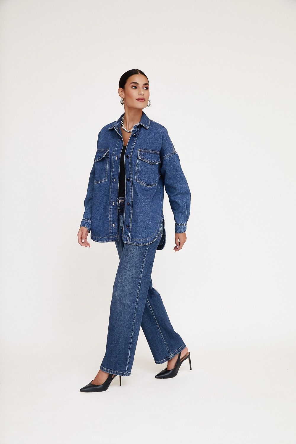 Jaqueta Jeans Oversize Darwen