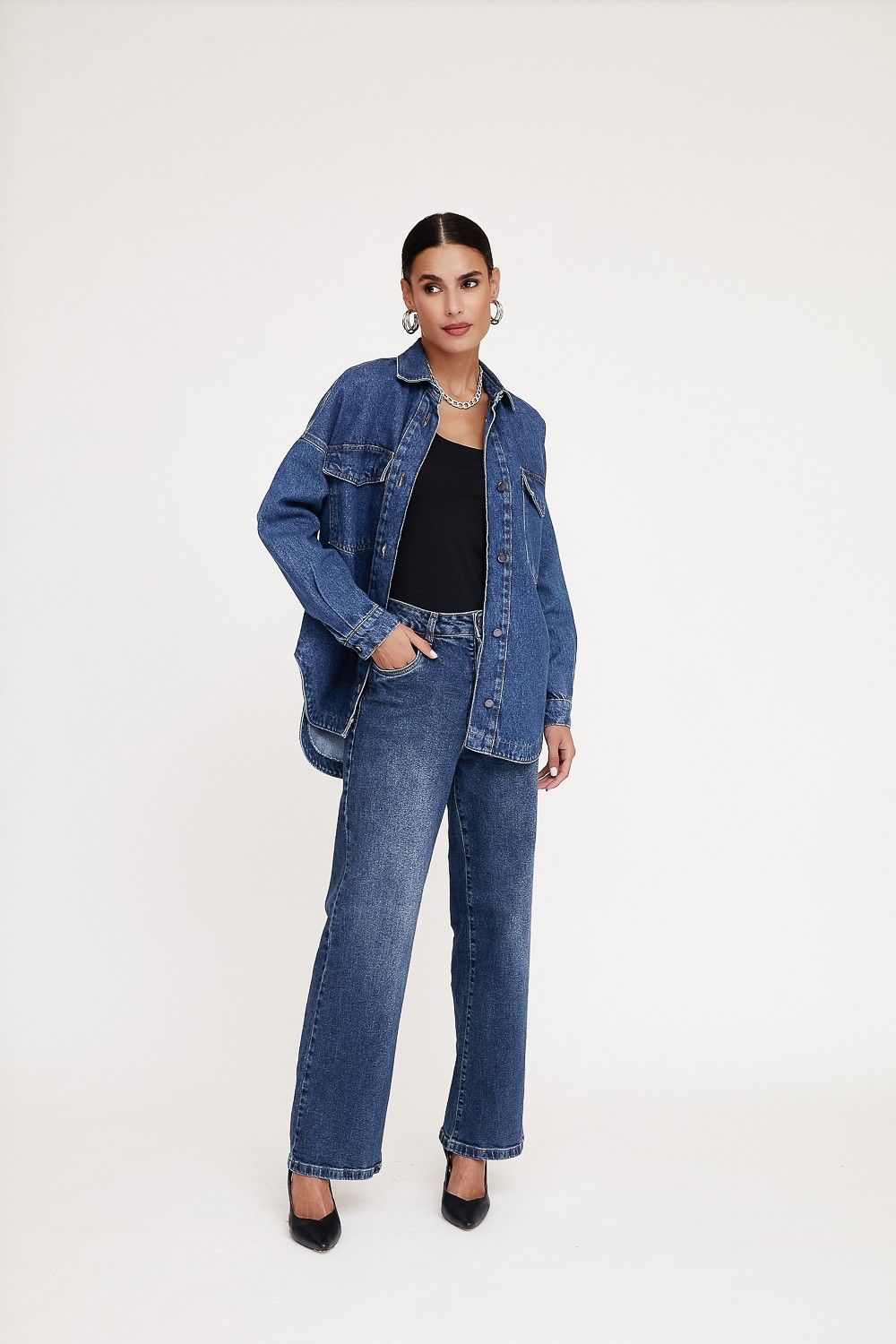 Jaqueta Jeans Oversize Darwen