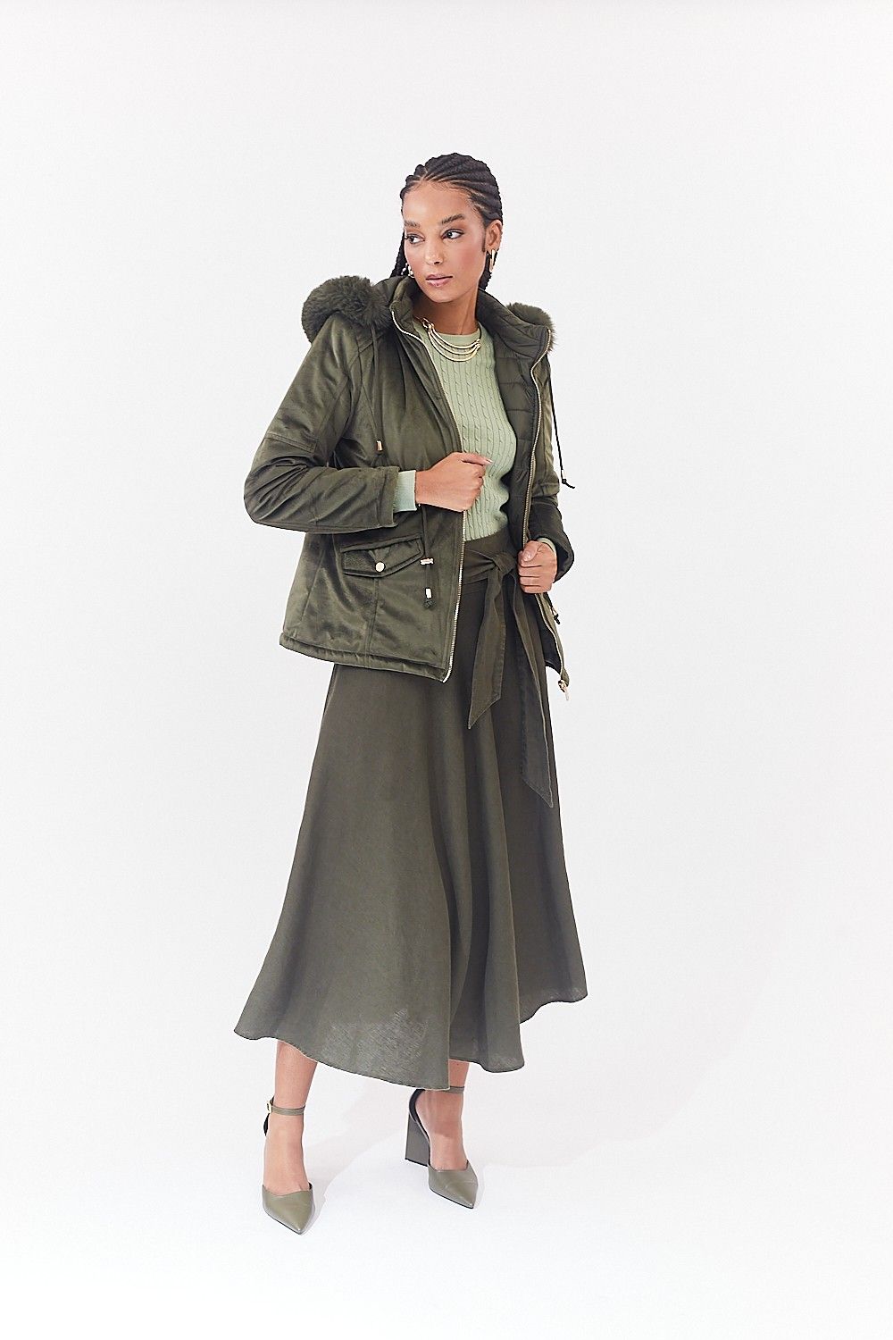 Parka Tayla Dupla Face