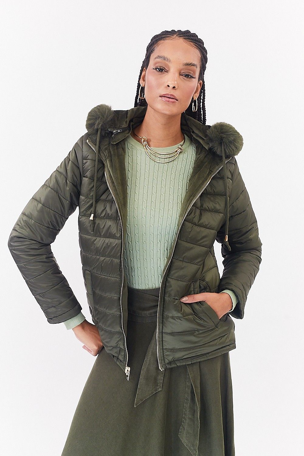Parka Tayla Dupla Face