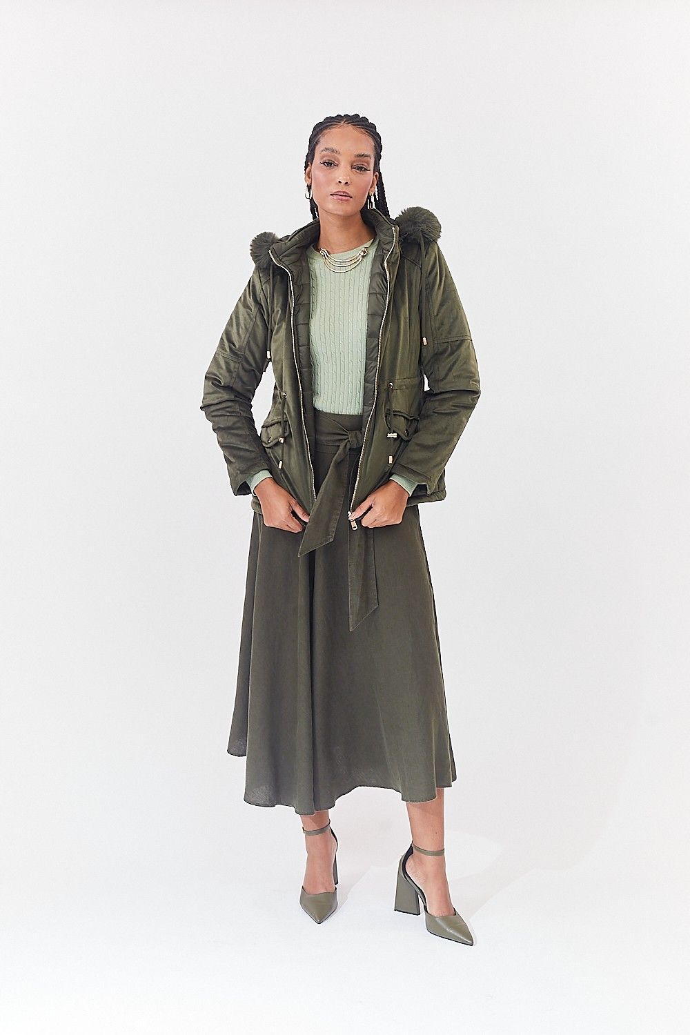Parka Tayla Dupla Face