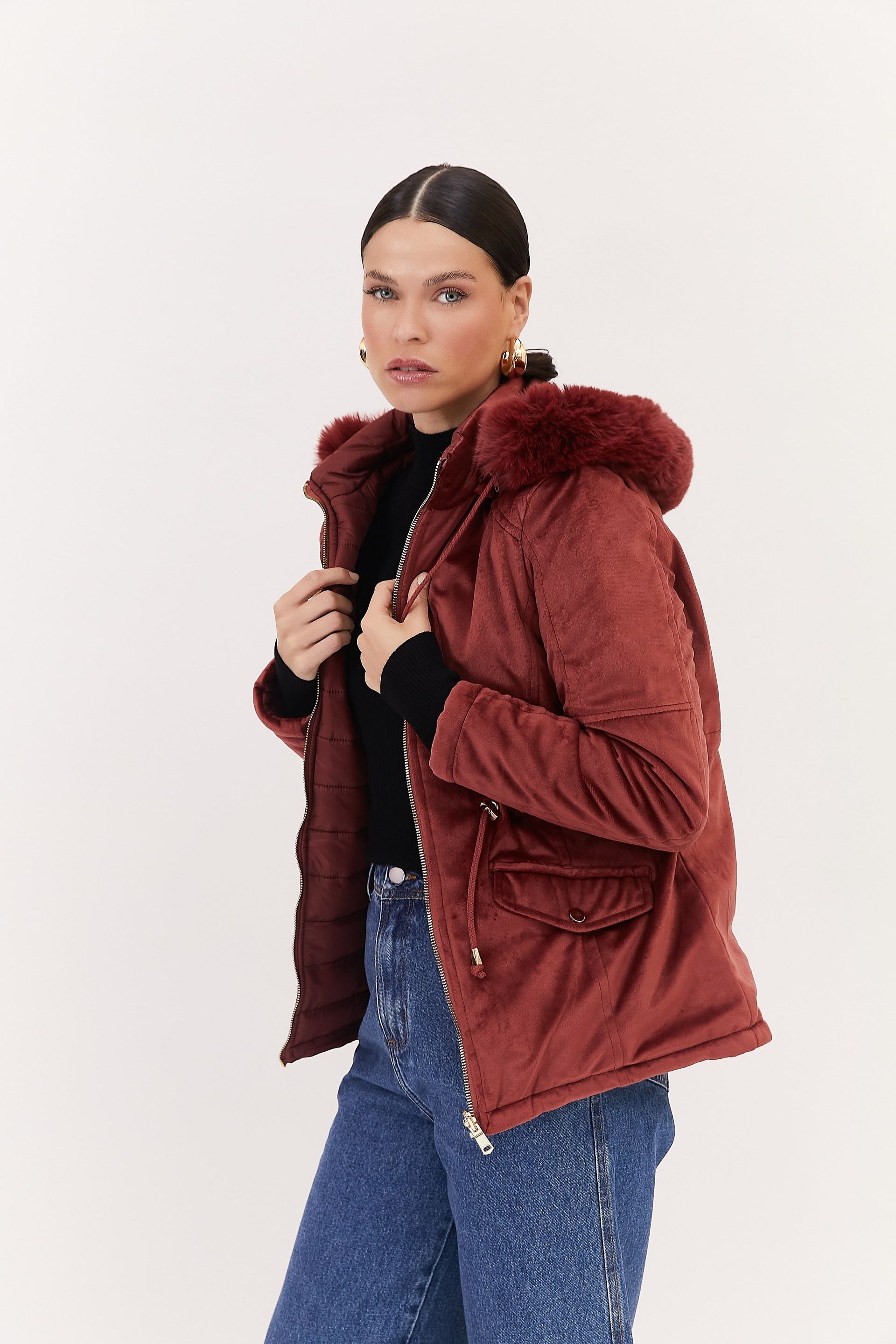 Parka Tayla Dupla Face