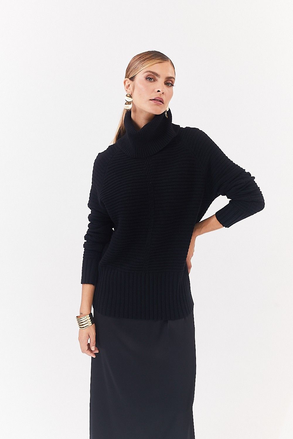 Blusa Cacharrel Tricot Nevura Samy
