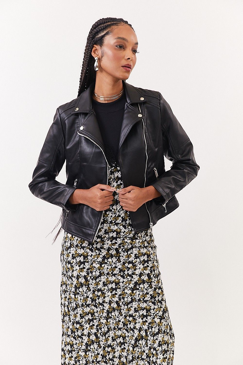 Jaqueta Like Leather Taty