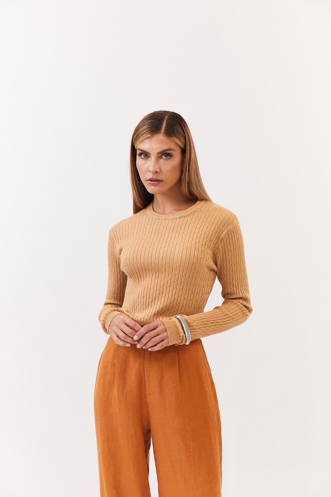 Blusa Tricot Nervuras Luana