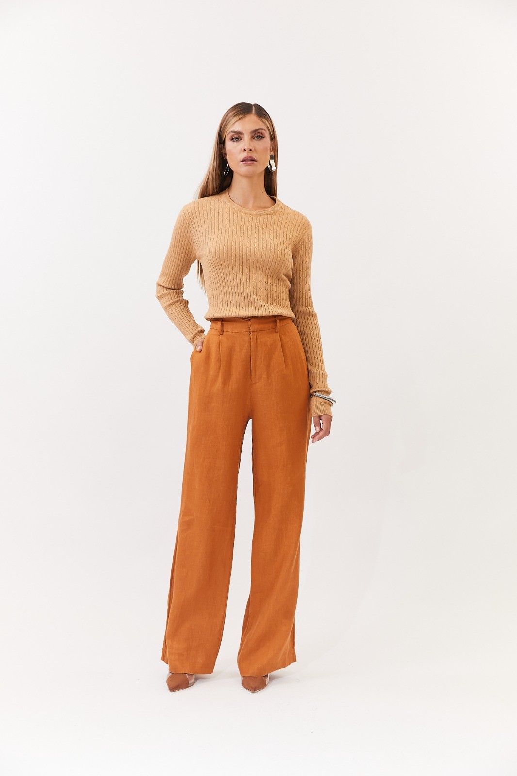 Blusa Tricot Nervuras Luana