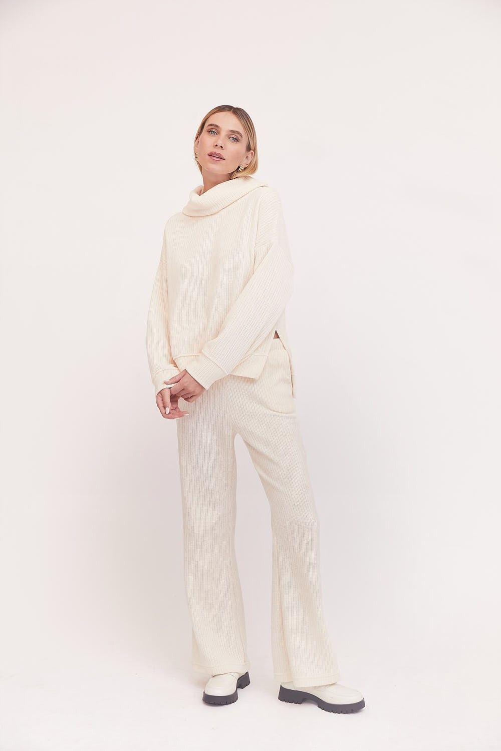 Blusa Gola Alta Chenille