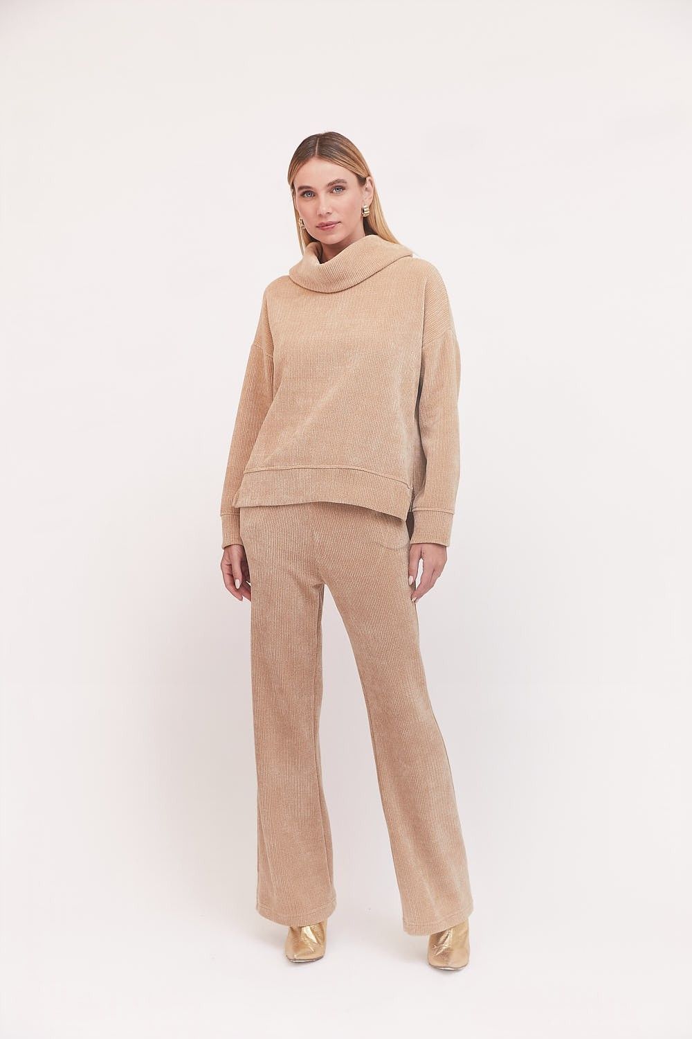 Blusa Gola Alta Chenille