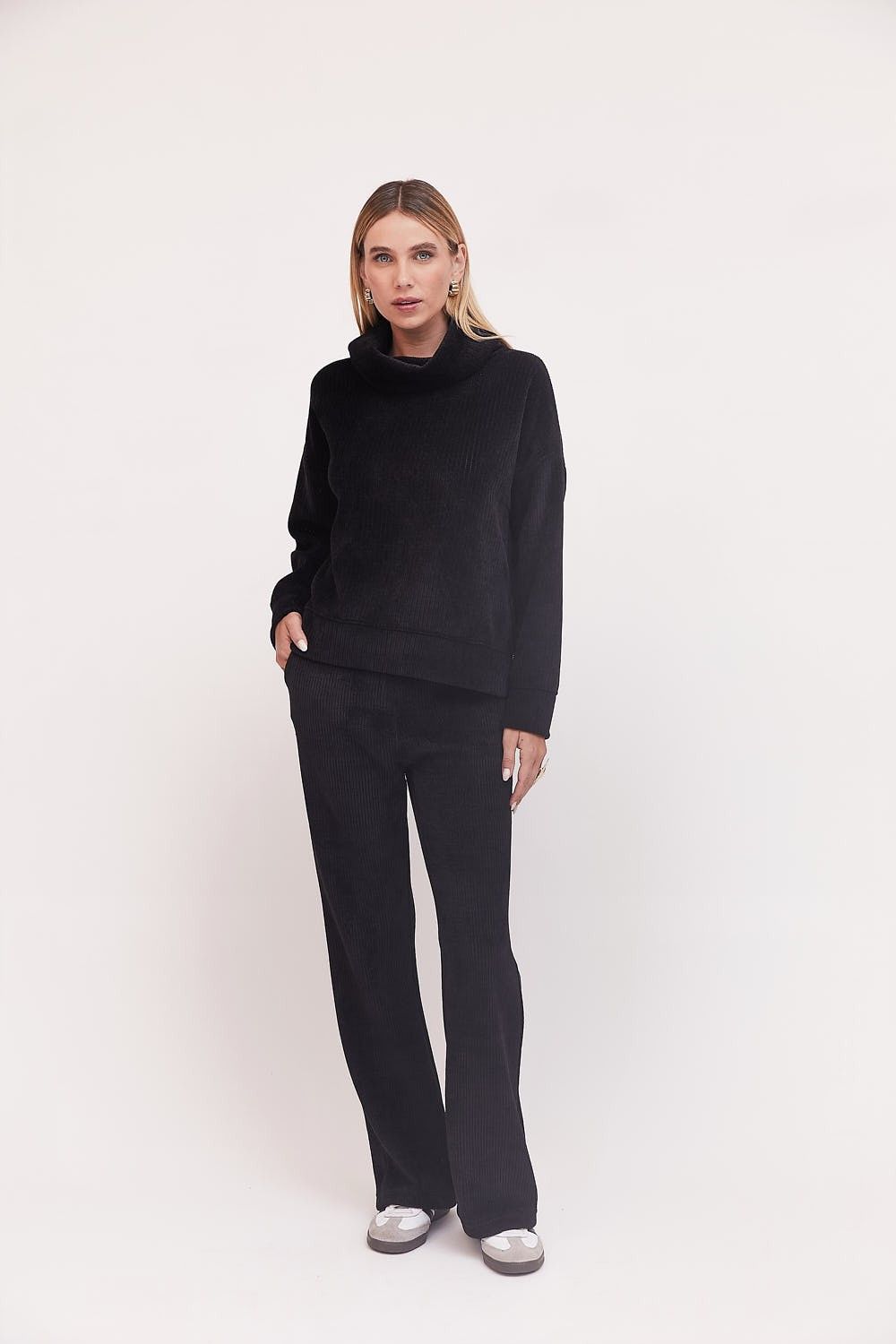 Blusa Gola Alta Chenille