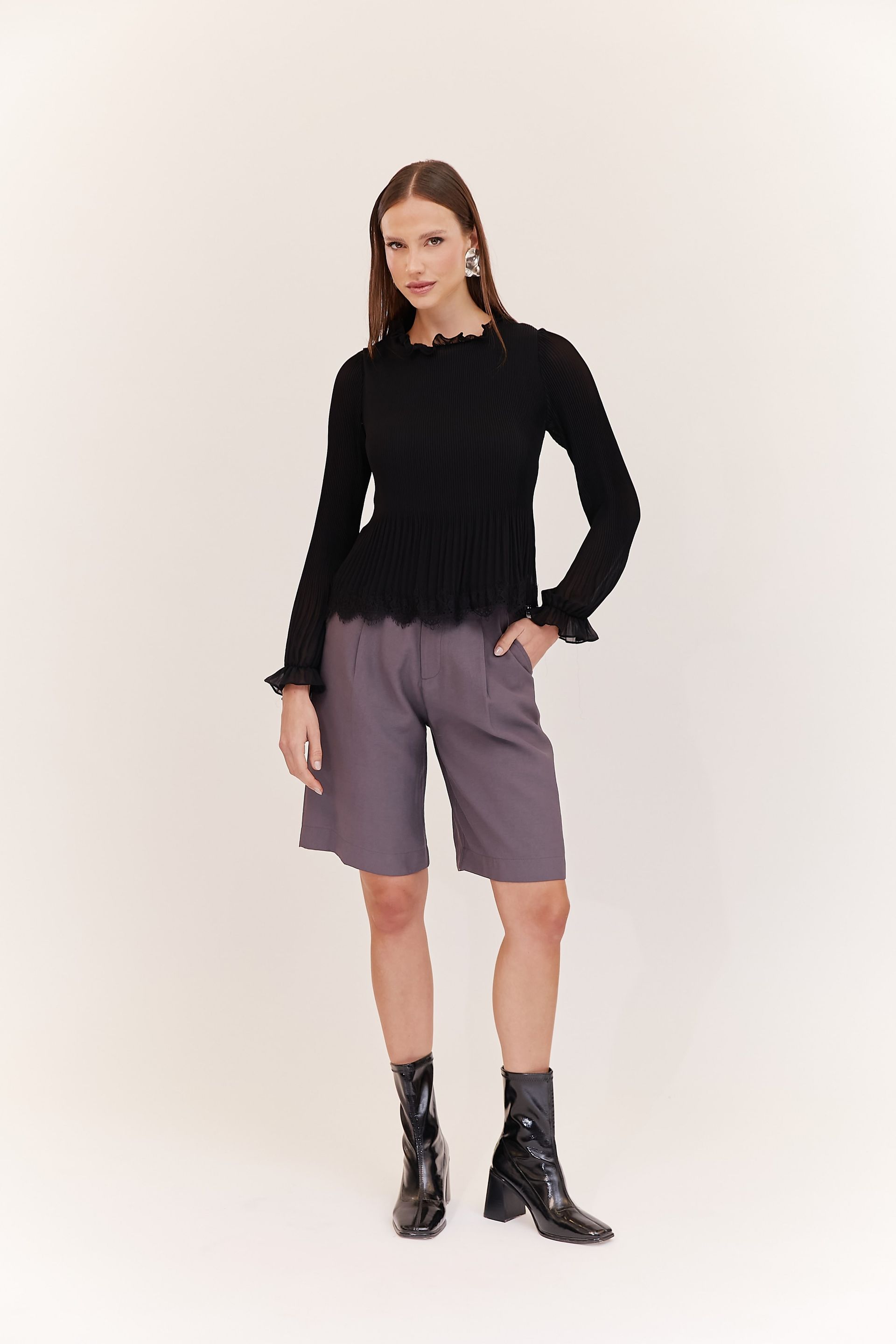 Blusa Plissada Haven