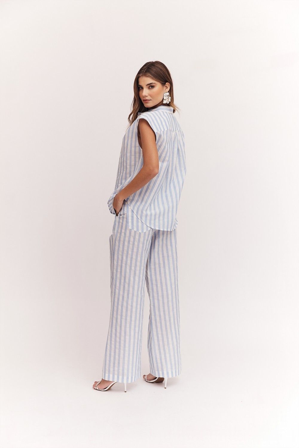 Calça Ember Listrada 