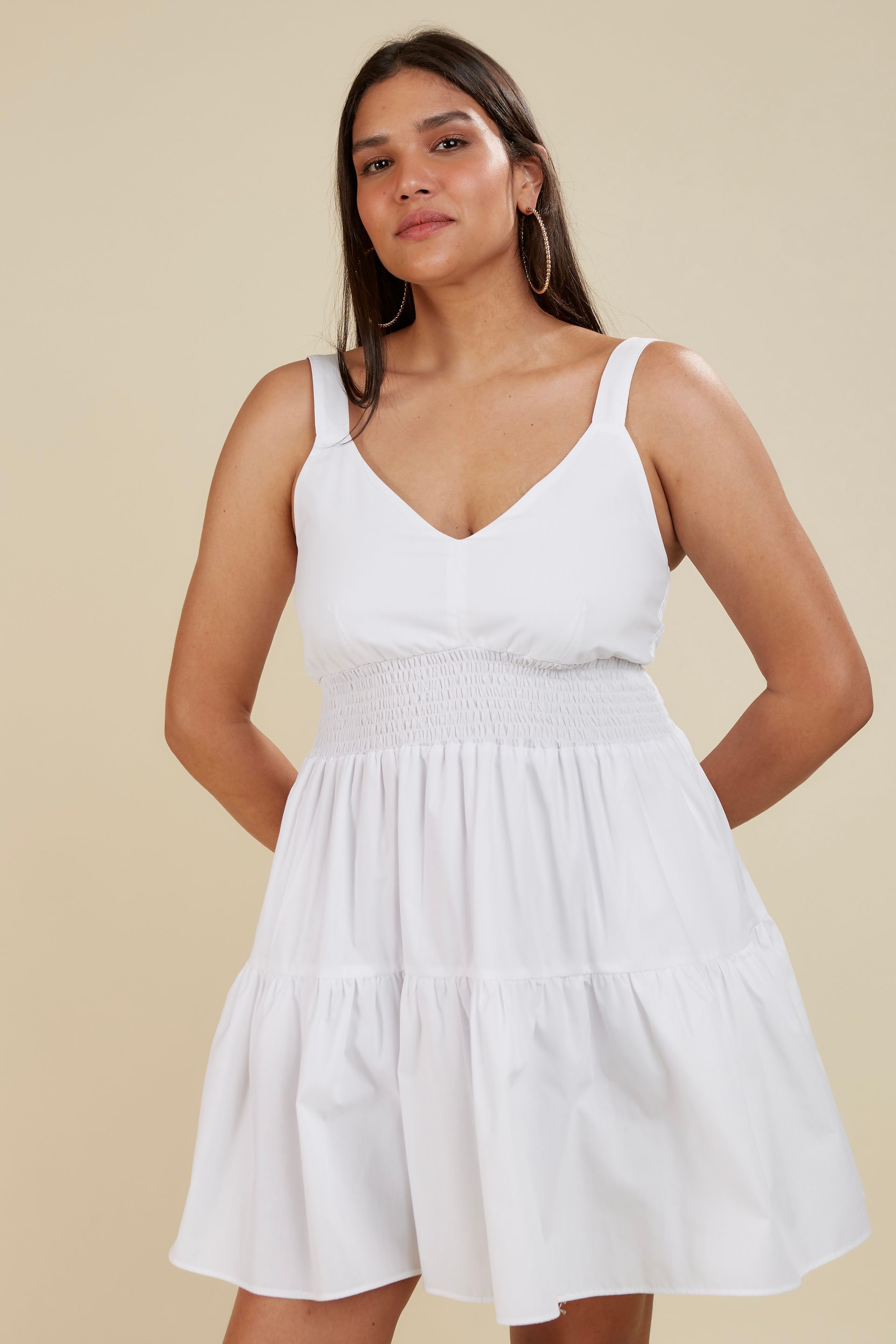 Vestido Tricoline Ellora