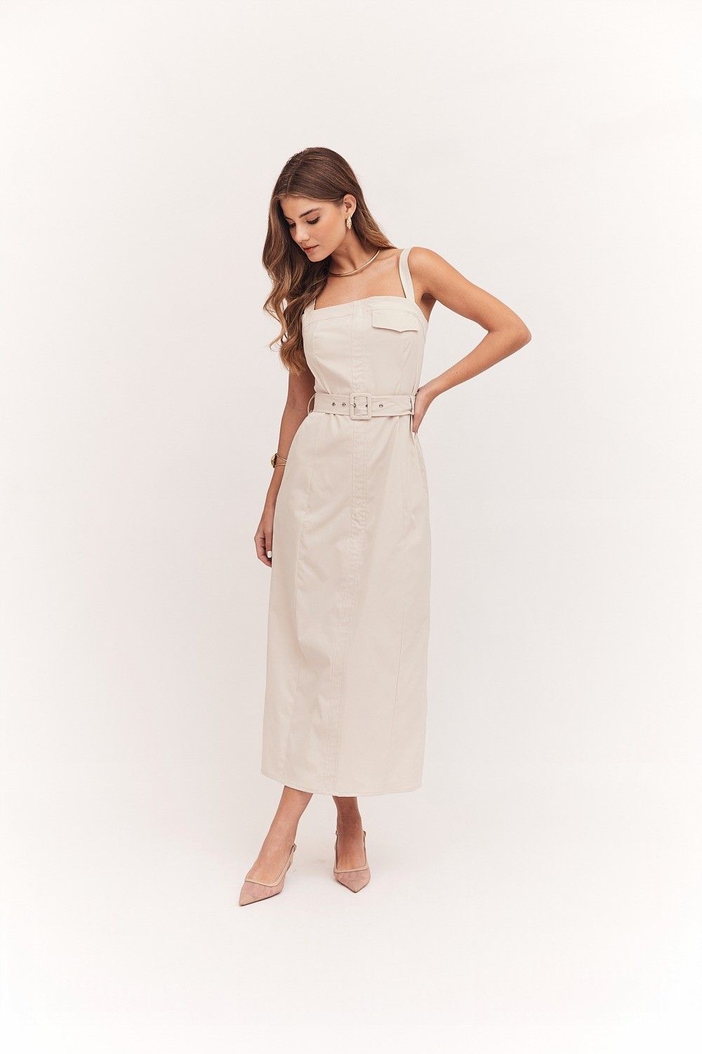 Vestido Midi Zinnia