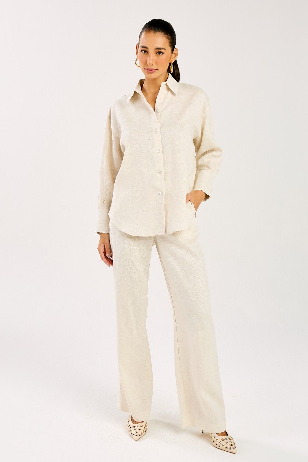 Camisa Linho Stella