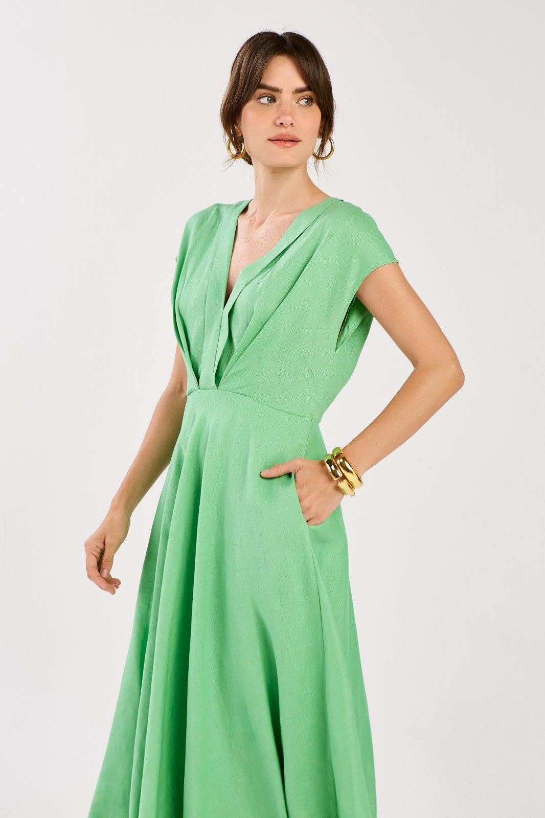 Vestido Transpassado Mona