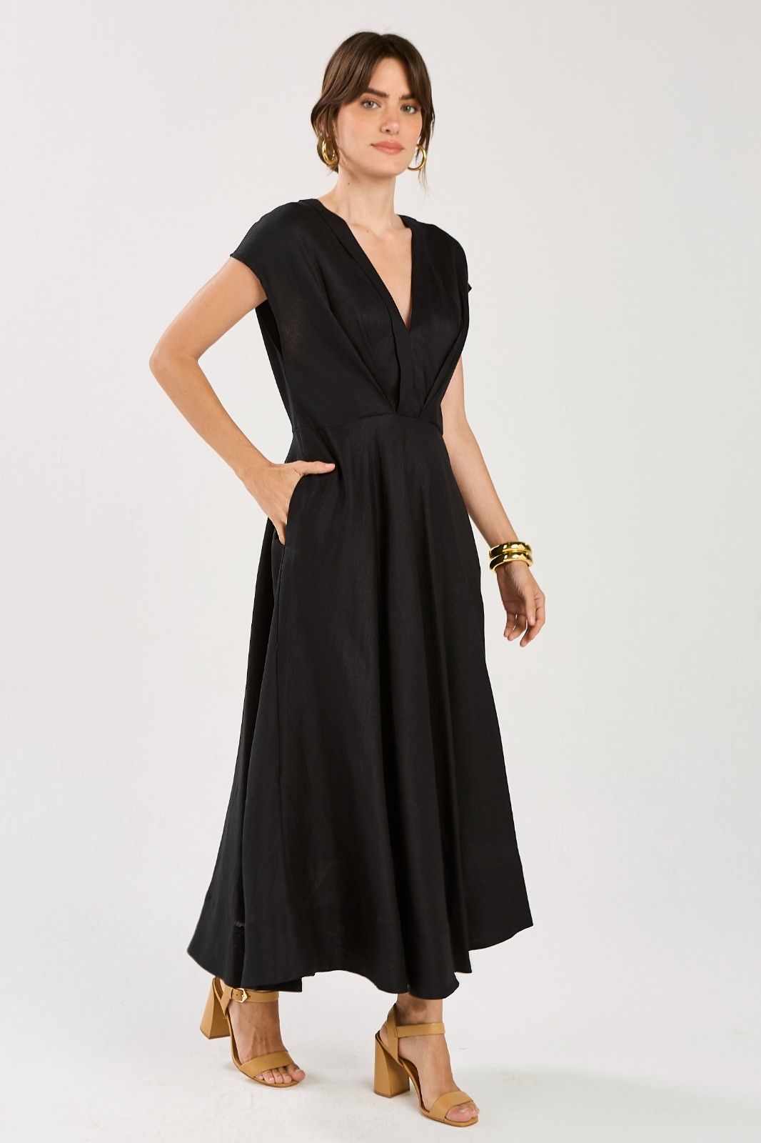 Vestido Transpassado Mona
