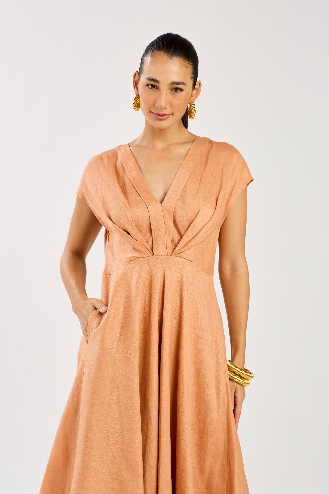 Vestido Transpassado Mona