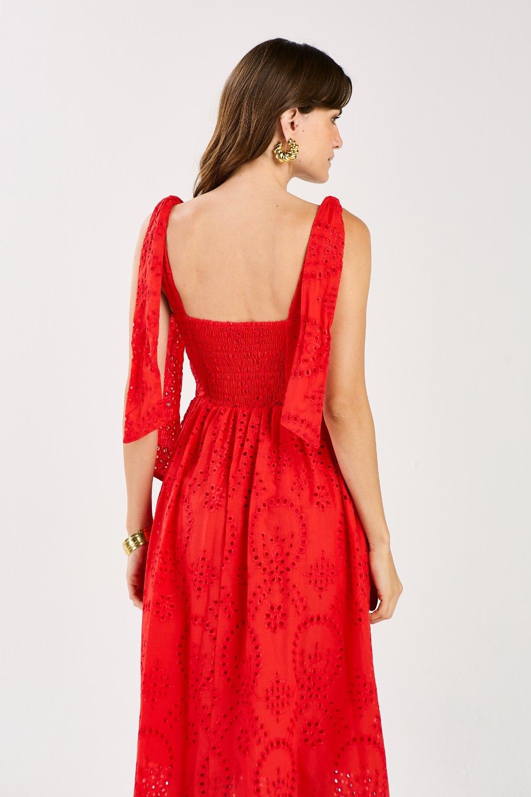 Vestido Midi Amarração Emery