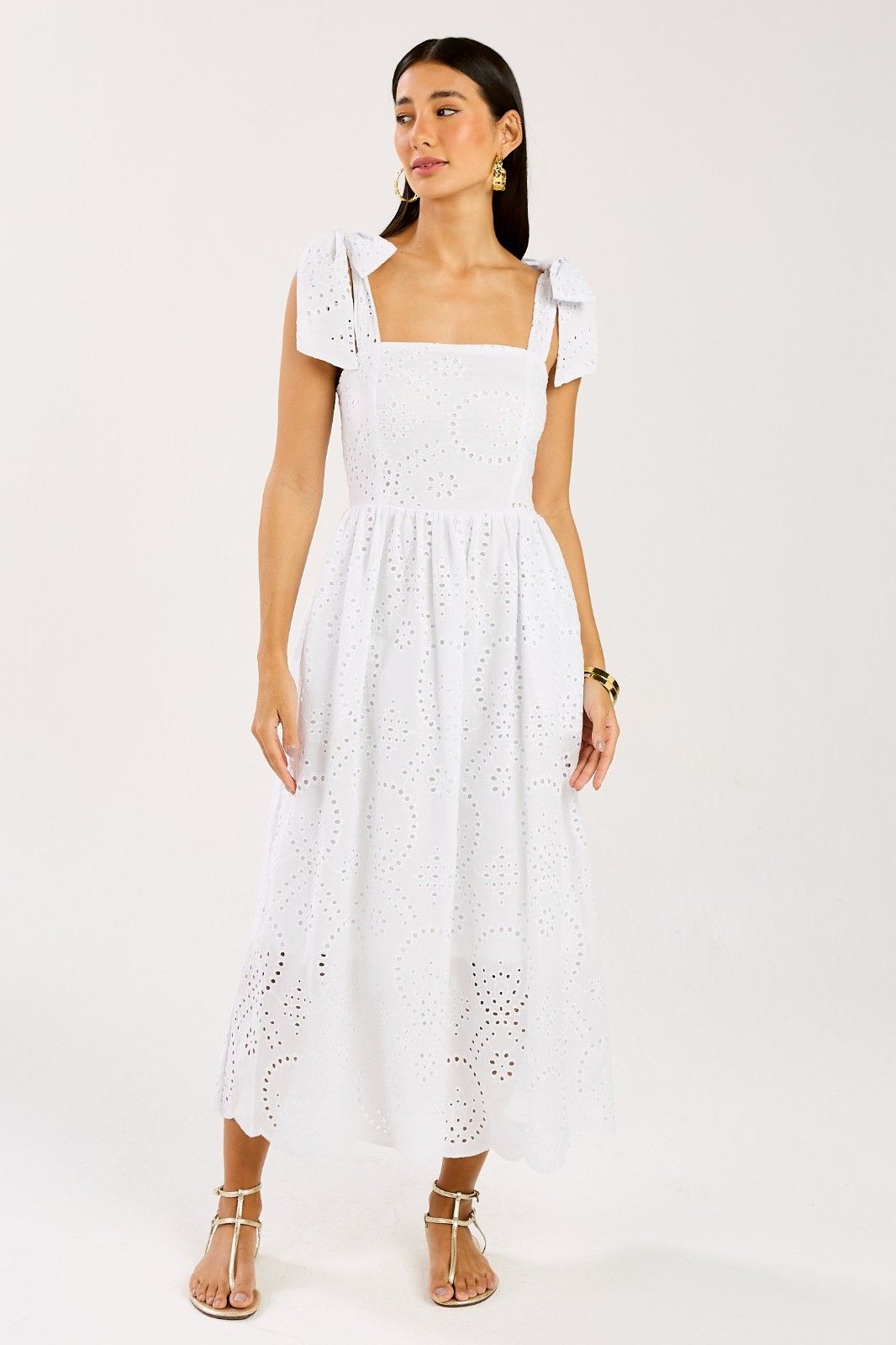 Vestido Midi Amarração Emery