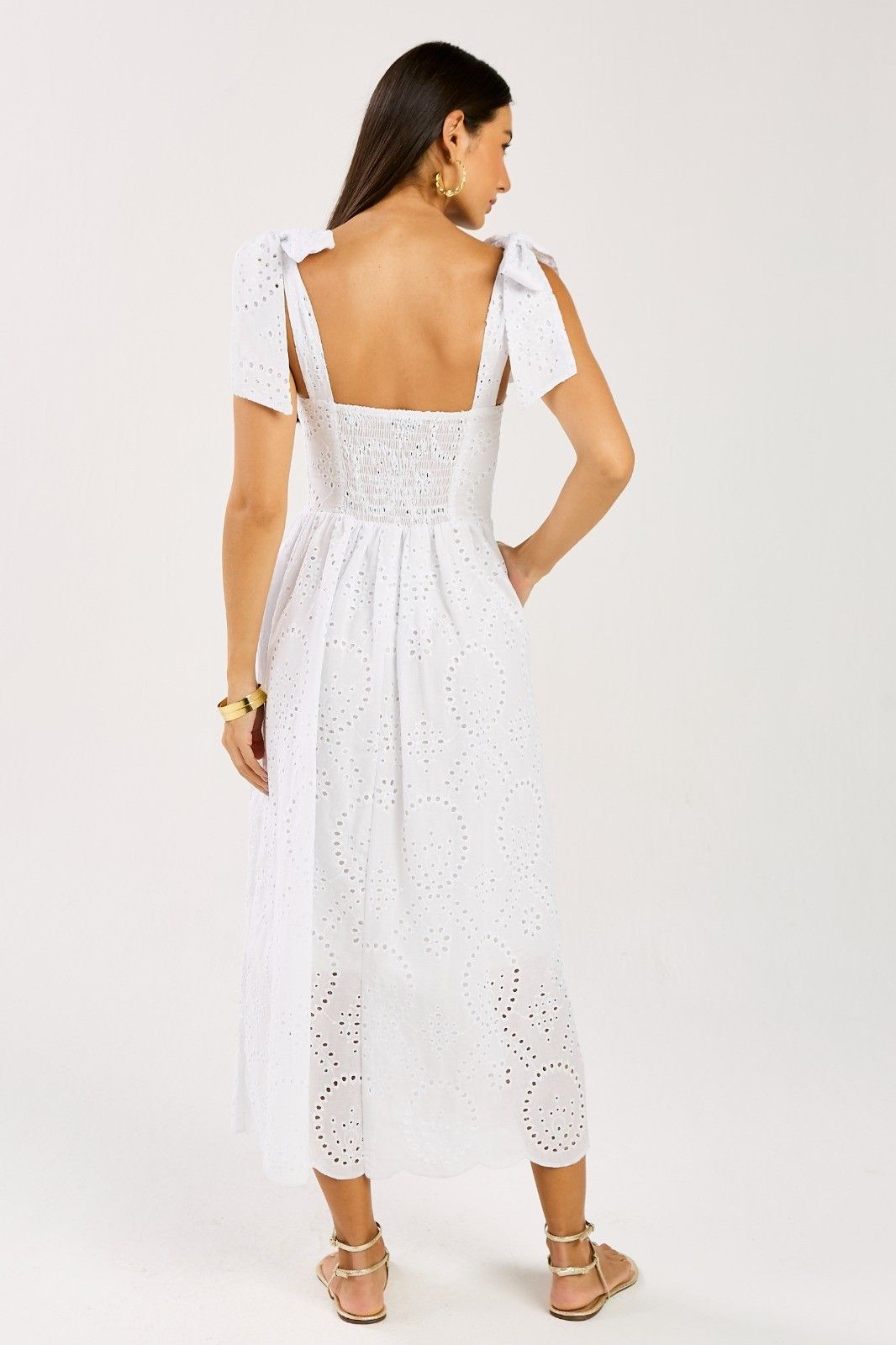 Vestido Midi Amarração Emery