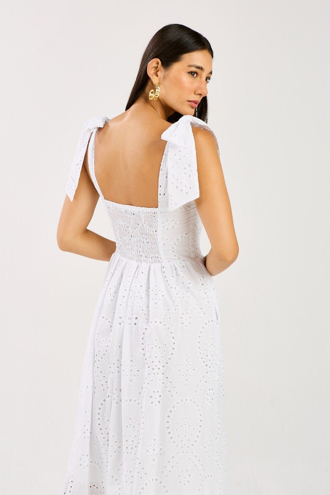 Vestido Midi Amarração Emery