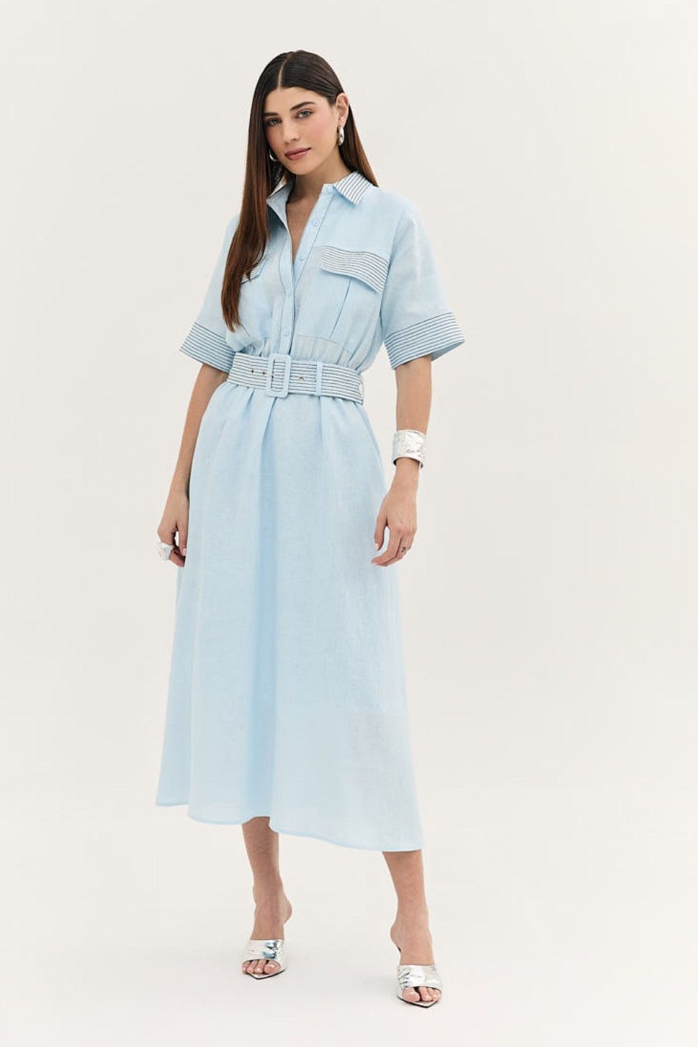Vestido Linho Abby 