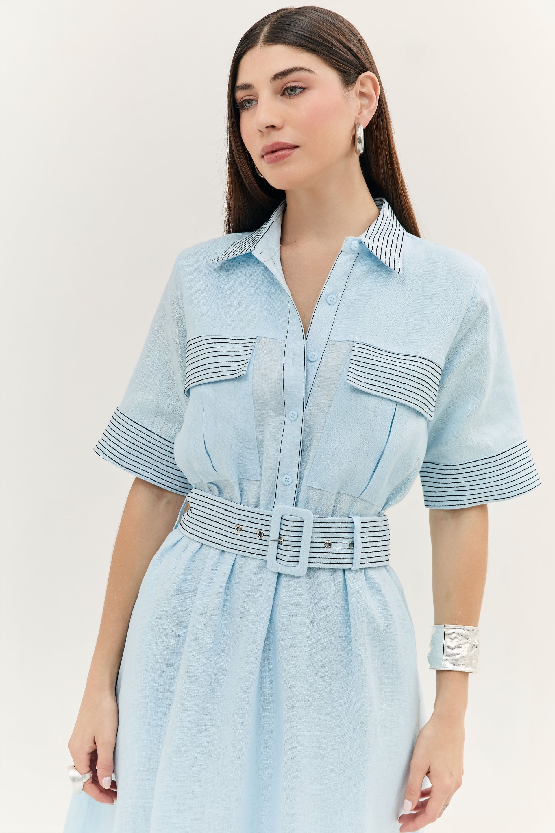 Vestido Linho Abby 