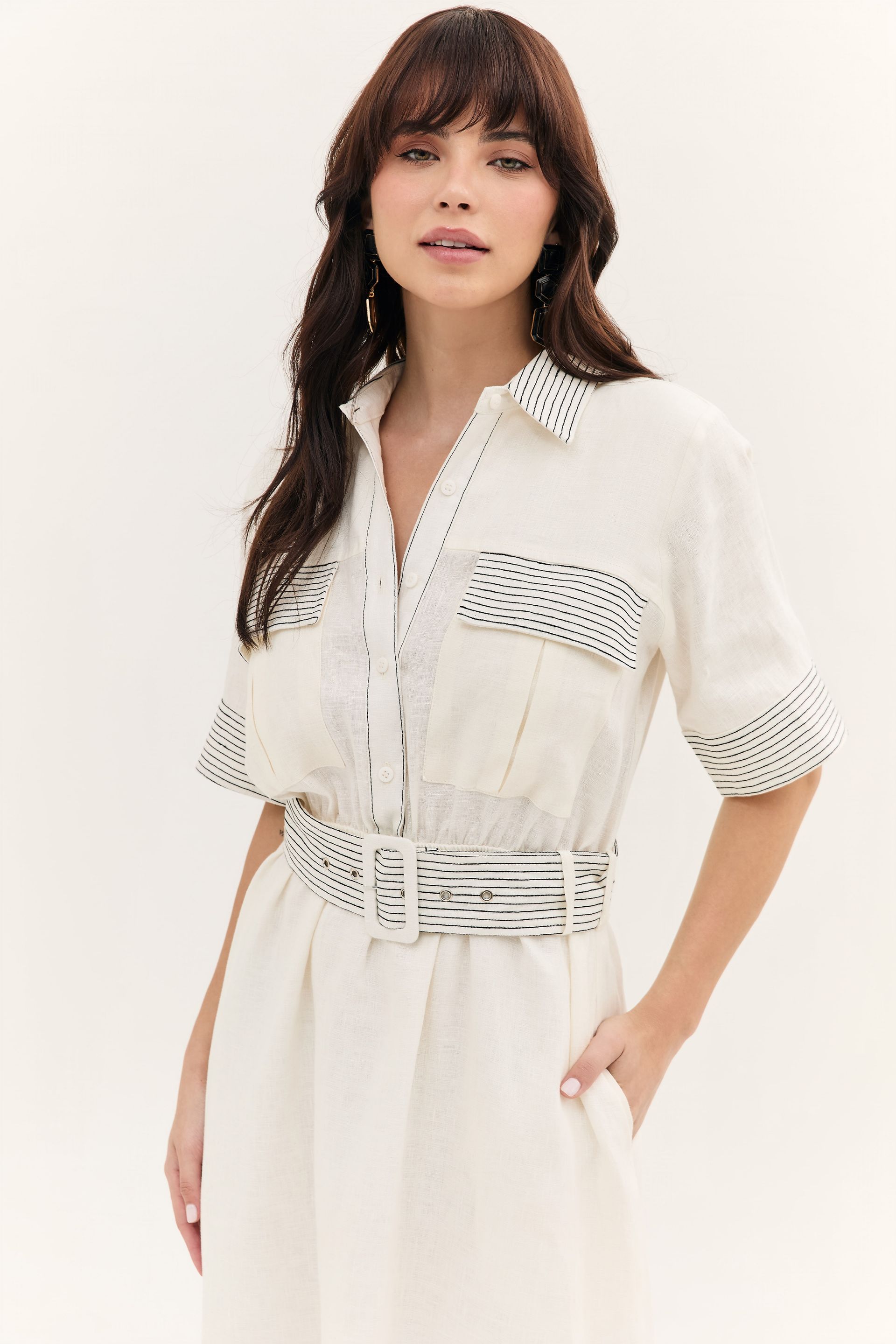 Vestido Linho Abby 
