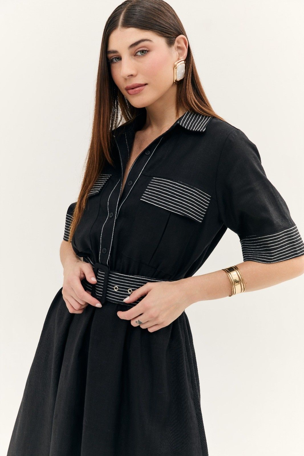 Vestido Linho Abby 