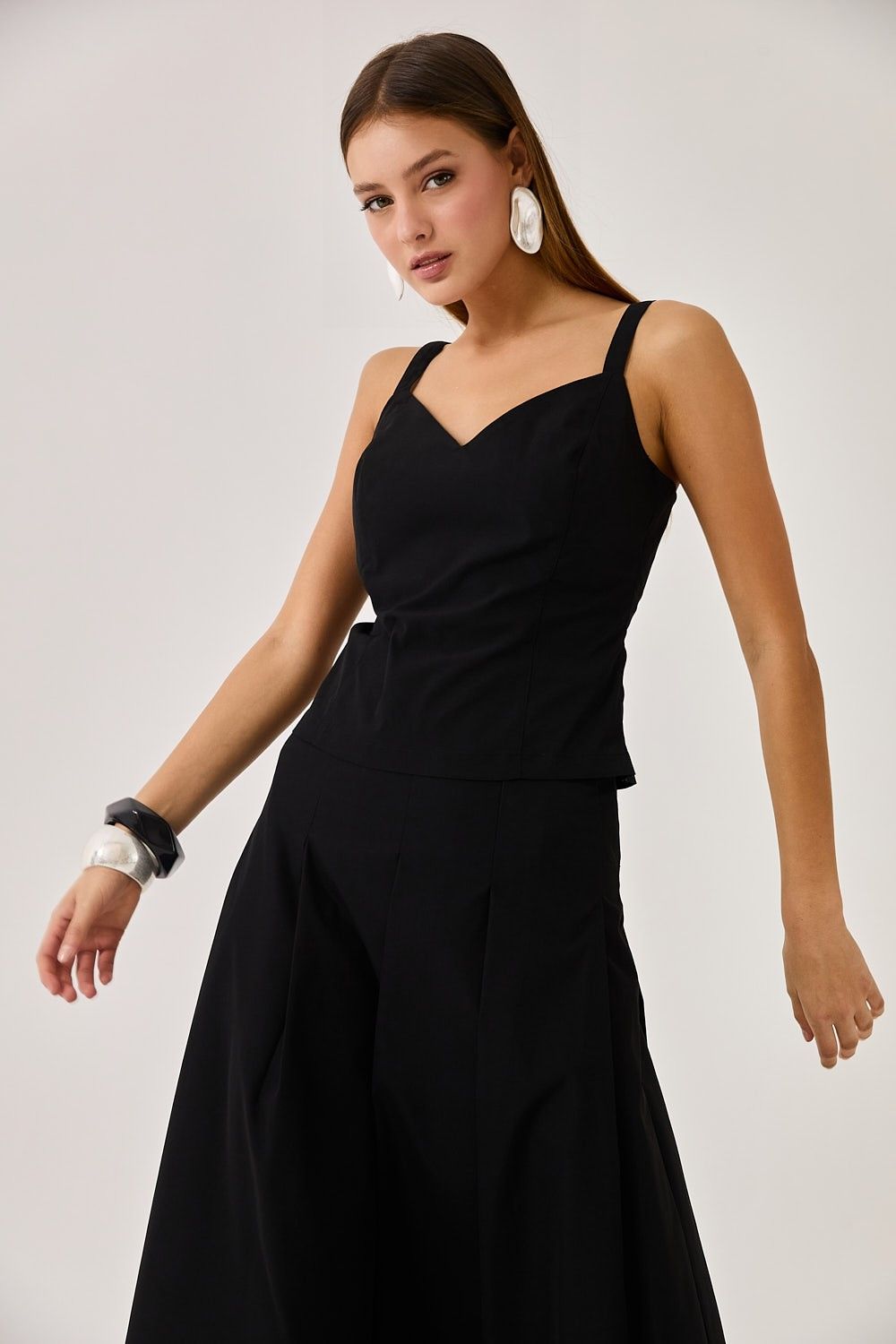 Blusa Regata Feminina Decote Louise 
