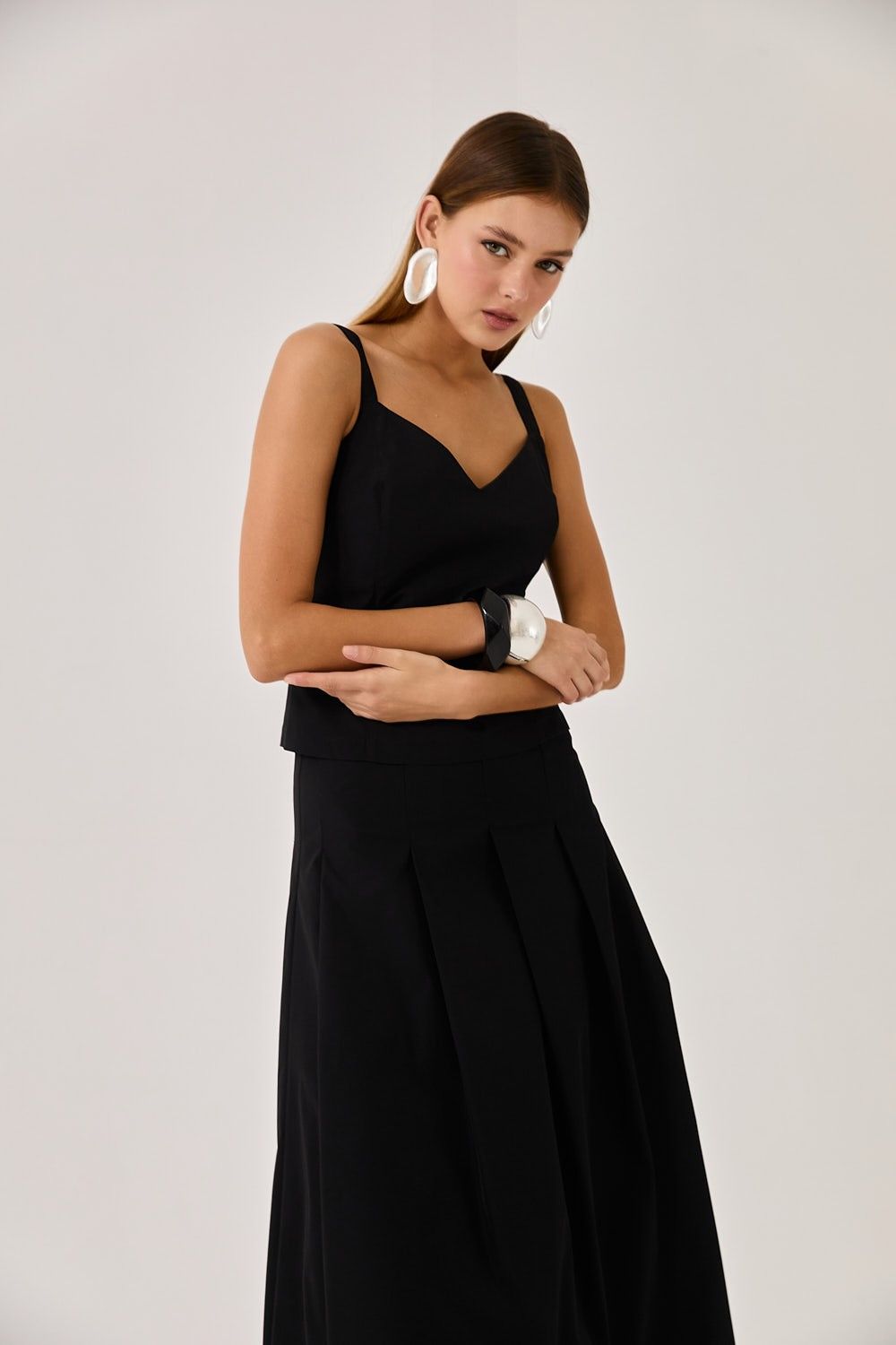 Blusa Regata Feminina Decote Louise 