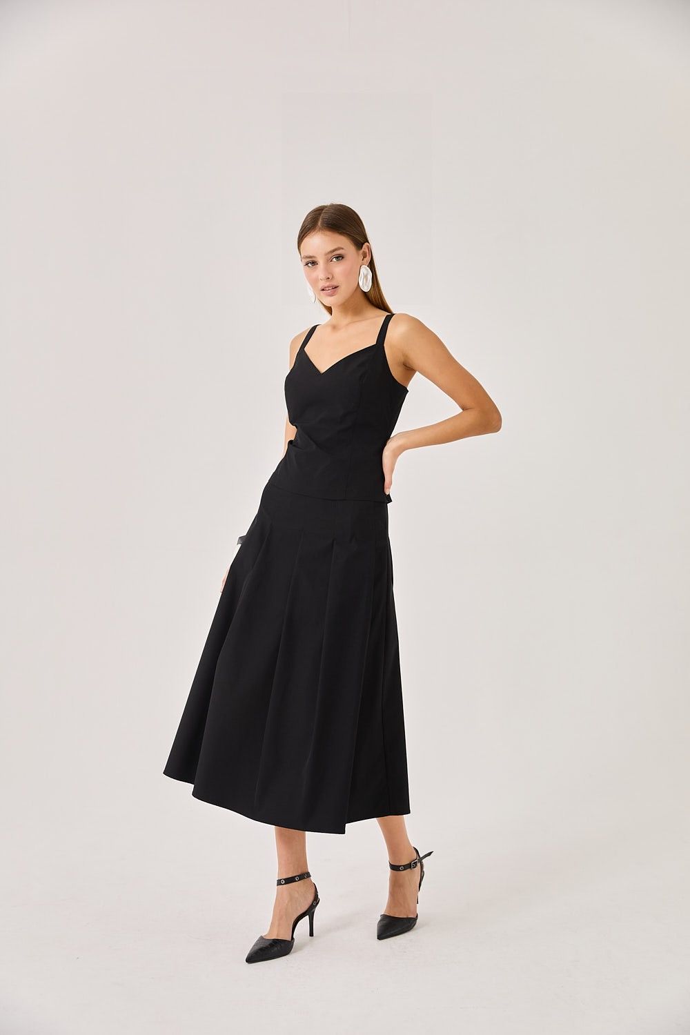 Blusa Regata Feminina Decote Louise 