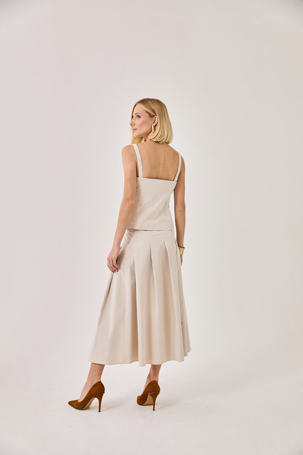 Blusa Regata Feminina Decote Louise 