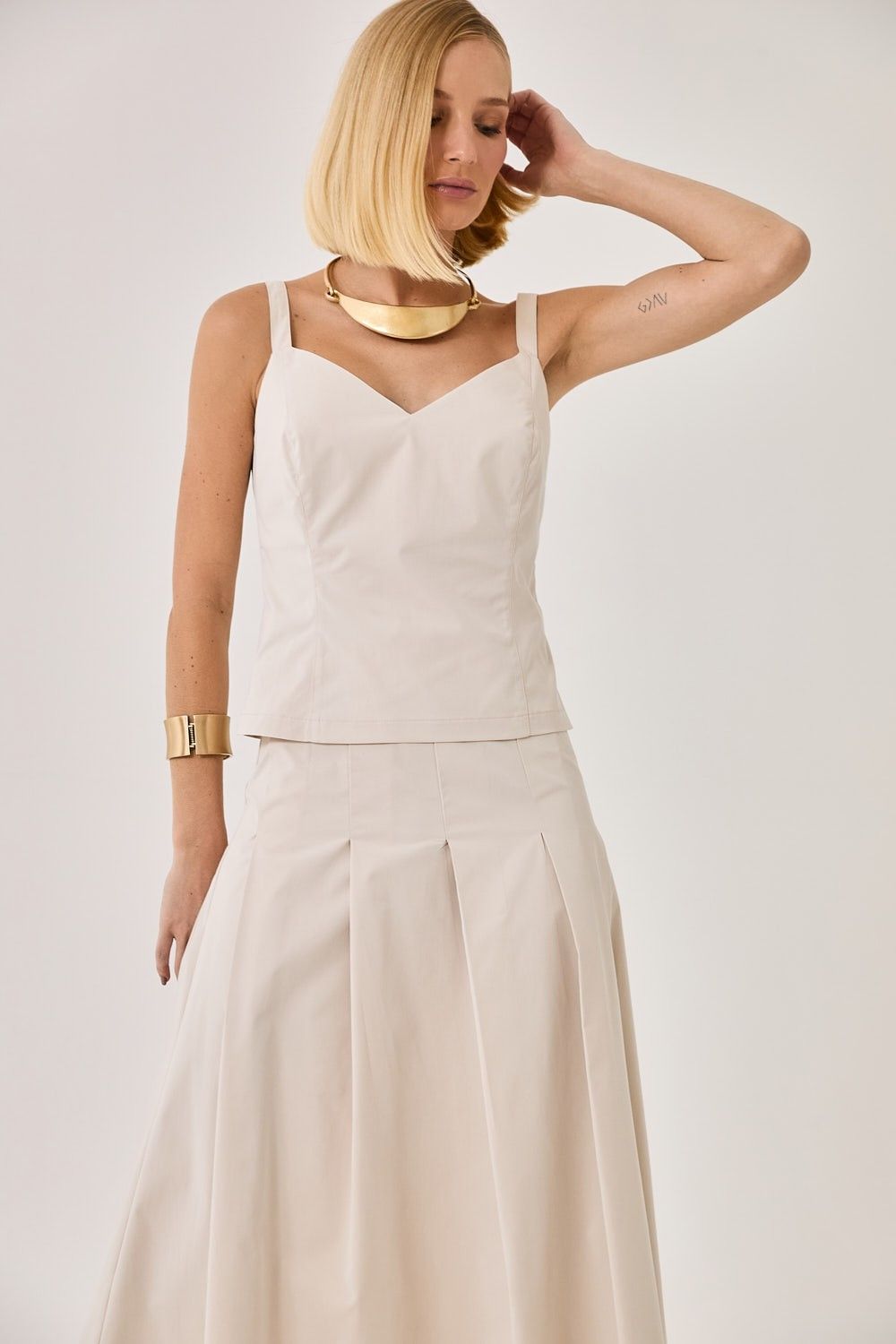 Blusa Regata Feminina Decote Louise 