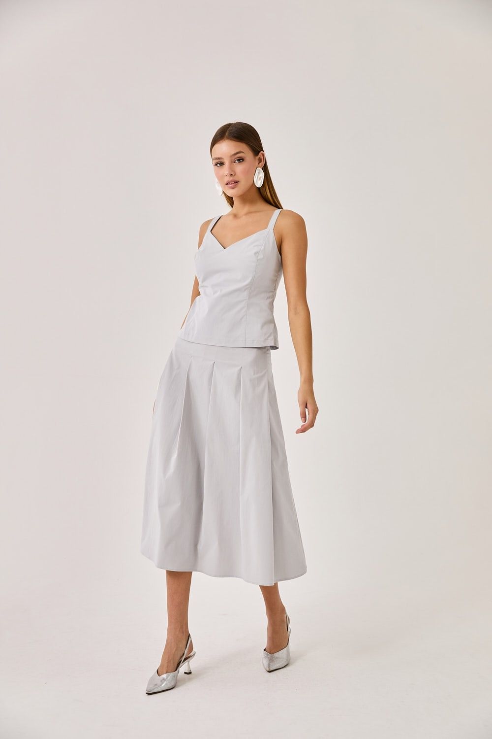 Blusa Regata Feminina Decote Louise 