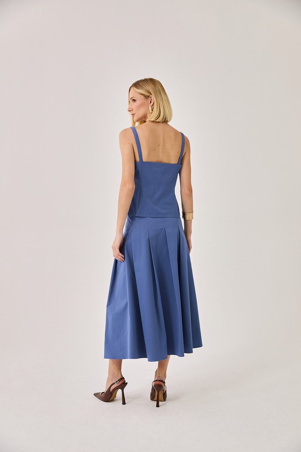 Blusa Regata Feminina Decote Louise 