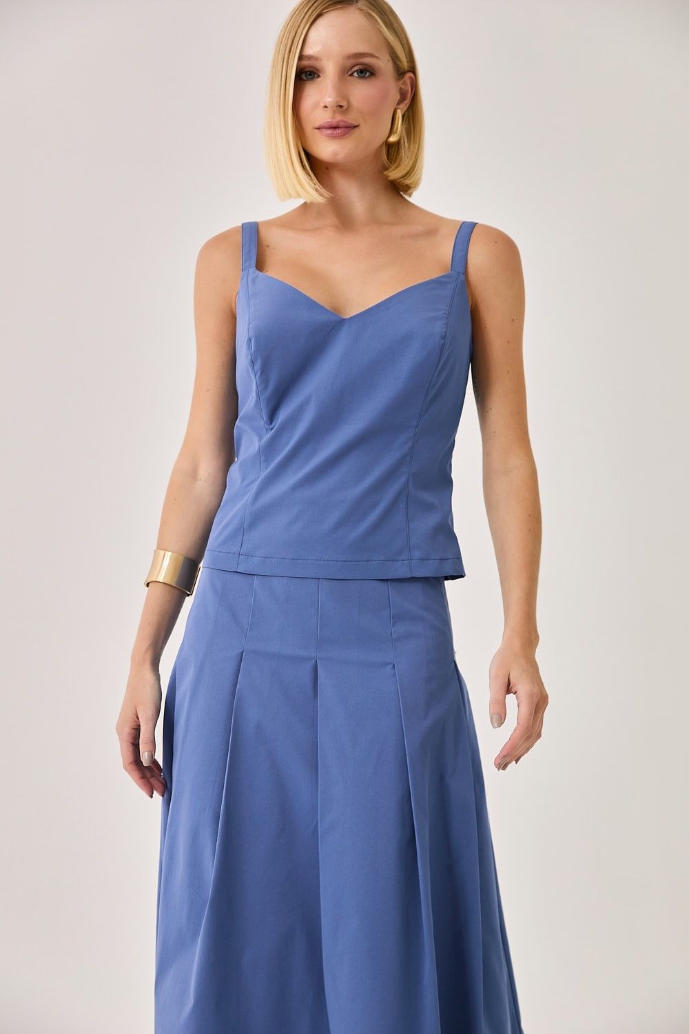 Blusa Regata Feminina Decote Louise 