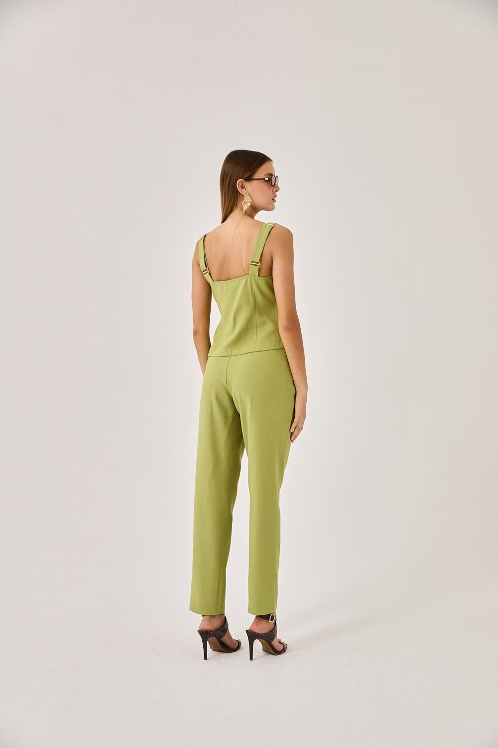 Calça Cintura Alta Alfaiataria Margot