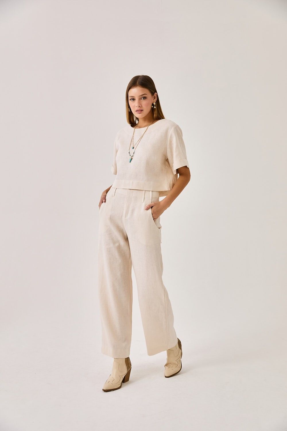 Blusa Feminina Linho Laura